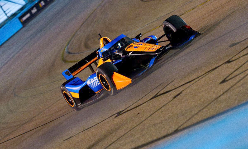 Larson Getting Comfortable Close to the Edge in Testing