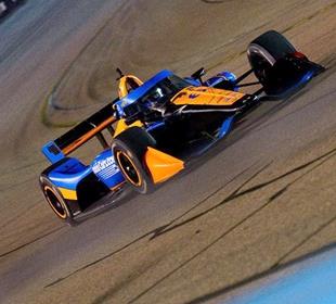 Larson Getting Comfortable Close to the Edge in Testing