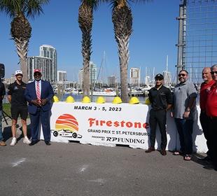 St. Pete Track Build Starts with Help from Grosjean, Francis