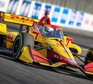 Team Player Grosjean Satisfied with Second at Long Beach