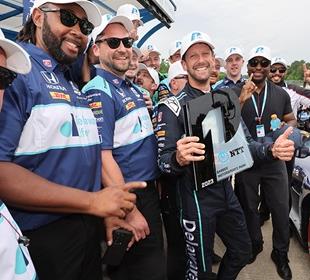 Grosjean Edges Palou at Barber for Second Pole of Season