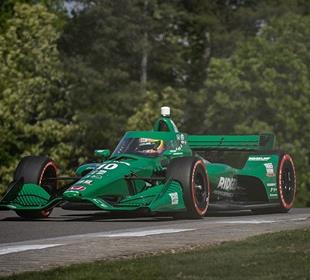 Palou Jumps to Top of Pre-Qualifying Practice at Barber