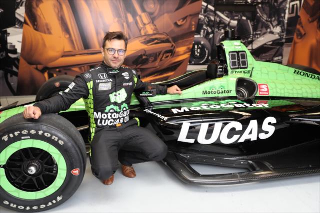 View Oriol Servia Indianapolis 500 Car Unveil Photos