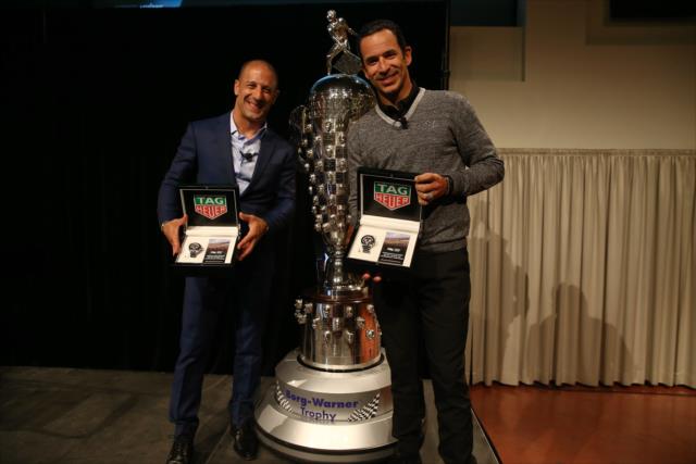View Celebrating Legends - Castroneves, Kanaan - April 27, 2017 Photos