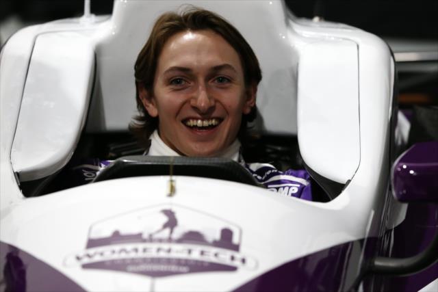 View Zach Veach - AJ Foyt Racing Car Unveil - May 10, 2017 Photos