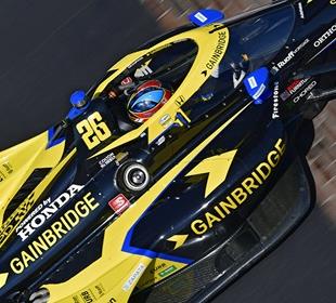 Herta’s Slide to Wet Win Stirs Vivid Memories One Year Later