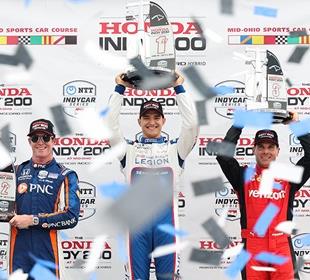 Palou Goes Three in Row With Mid-Ohio Race Win