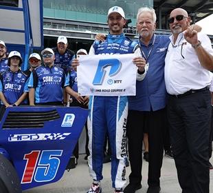 Rahal Earns First Pole Since 2017 To Lead RLL 1-2 at Indy