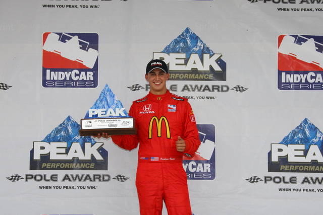 View Road Runner Turbo Indy 300 - Practice and Qualifying Day Photos