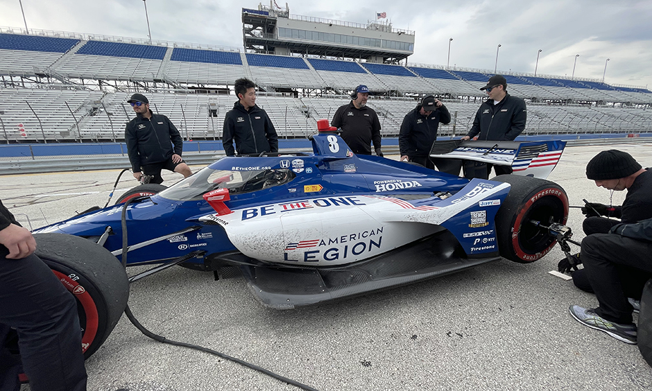 Power, Lundqvist Never Tire of Turning Laps at Milwaukee Test