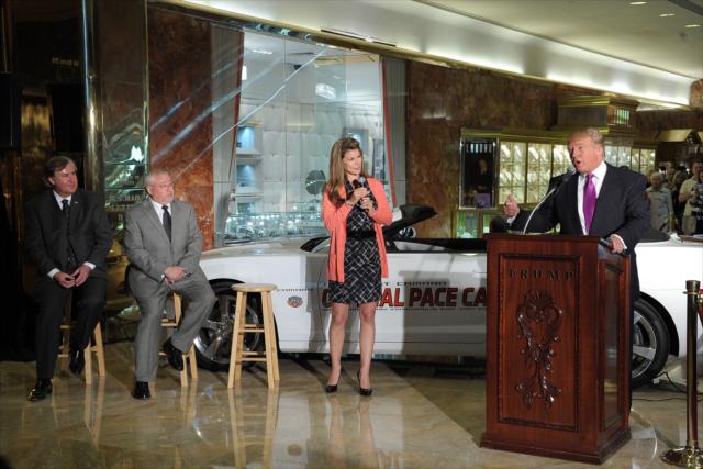 View Donald Trump Pace Car Driver Announcement Photos