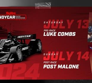 Luke Combs, Post Malone Set for Hy-Vee Race Weekend