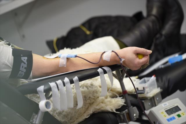 View James Hinchcliffe Blood Drive  - Thursday, February 4, 2016 Photos