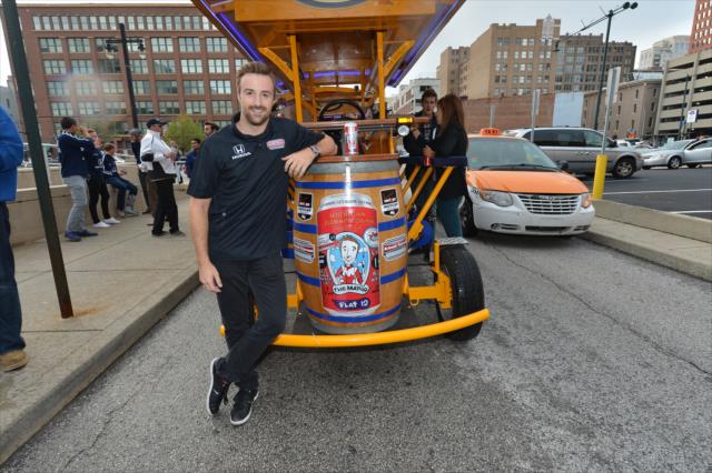 View James Hinchcliffe Joins Schmidt Peterson Motorsports - Tuesday, October 7, 2014 Photos