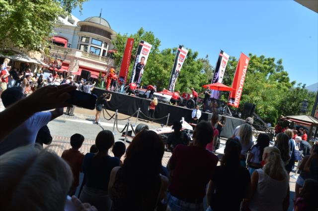 View #IndyRivals Pit Stop Competition At The Grove LA Photos