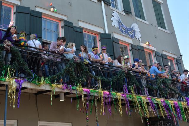View IndyCar at Krewe of Bacchus Mardi Gras Parade - Saturday, February 14, 2015 Photos