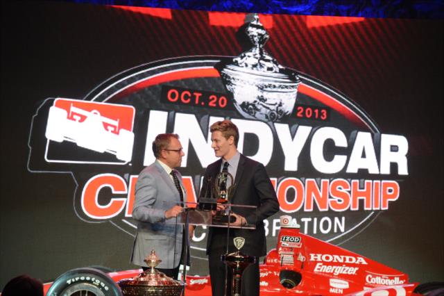 View Sunday, October 20 - 2013 INDYCAR Championship Celebration Photos