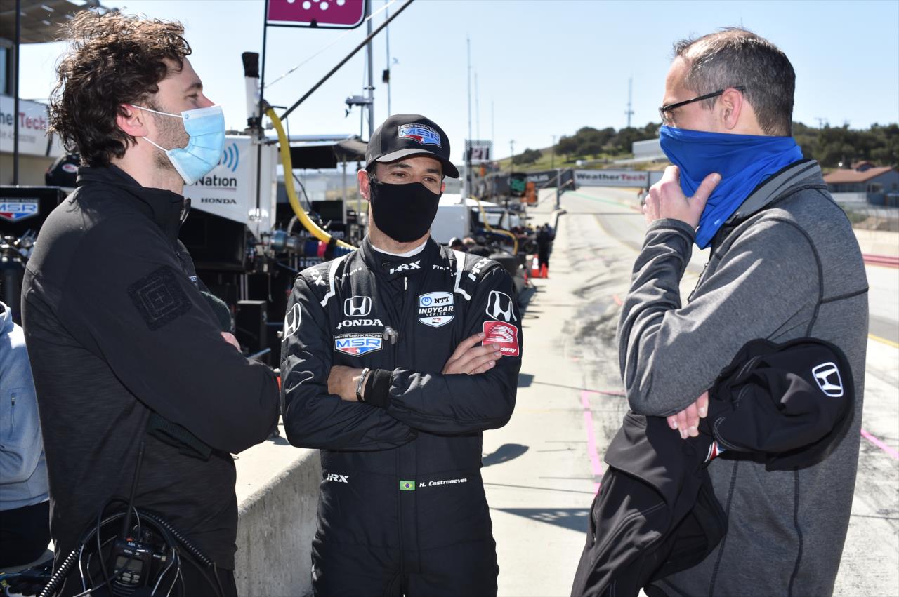 View INDYCAR Testing - Weather Tech Raceway - Laguna Seca - Monday, March 1, 2021 Photos