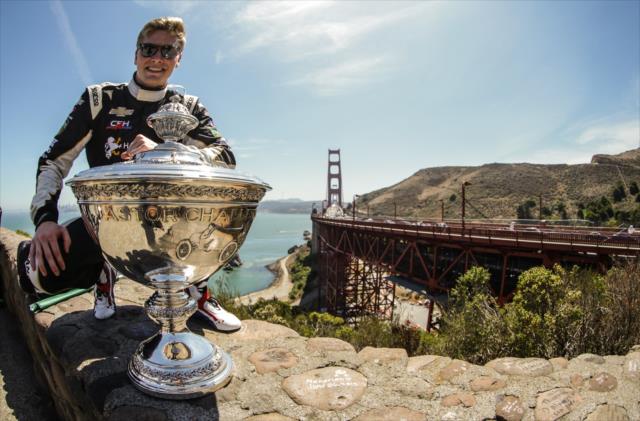 View Indy Cars to Drive Across Golden Gate Bridge - Thursday, August 27, 2015 Photos
