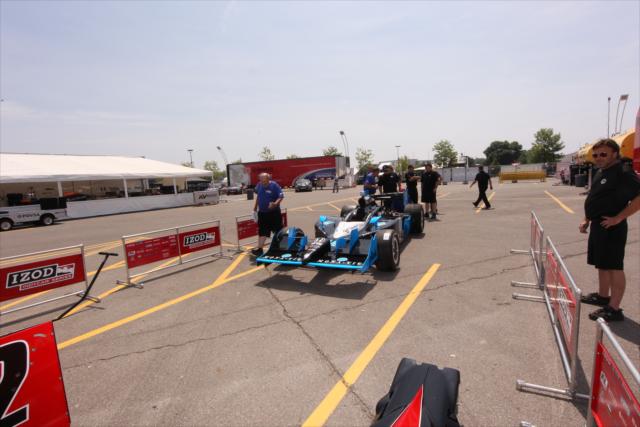 View 7/15/10 - Honda Indy Toronto - Setup Photos