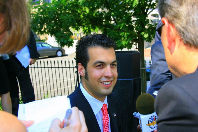 View Sam Hornish Jr. Visits President Bush at White House Photos