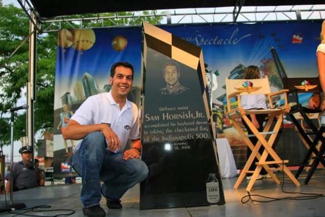 View Sam Hornish Jr. Day in Defiance, Ohio Photos
