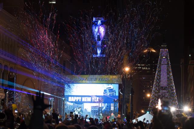 View Downtown Indianapolis, New Year