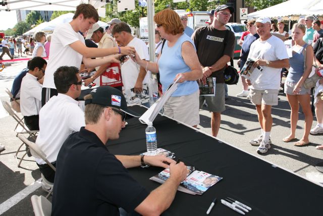 View Jackson RaceWeek Autograph Session Photos