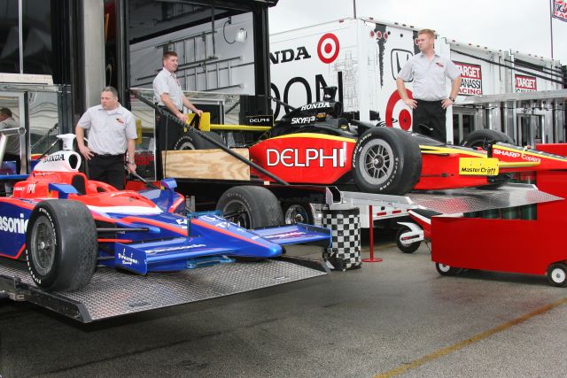 View XM Satellite Radio Indy 300 - Set up day Photos