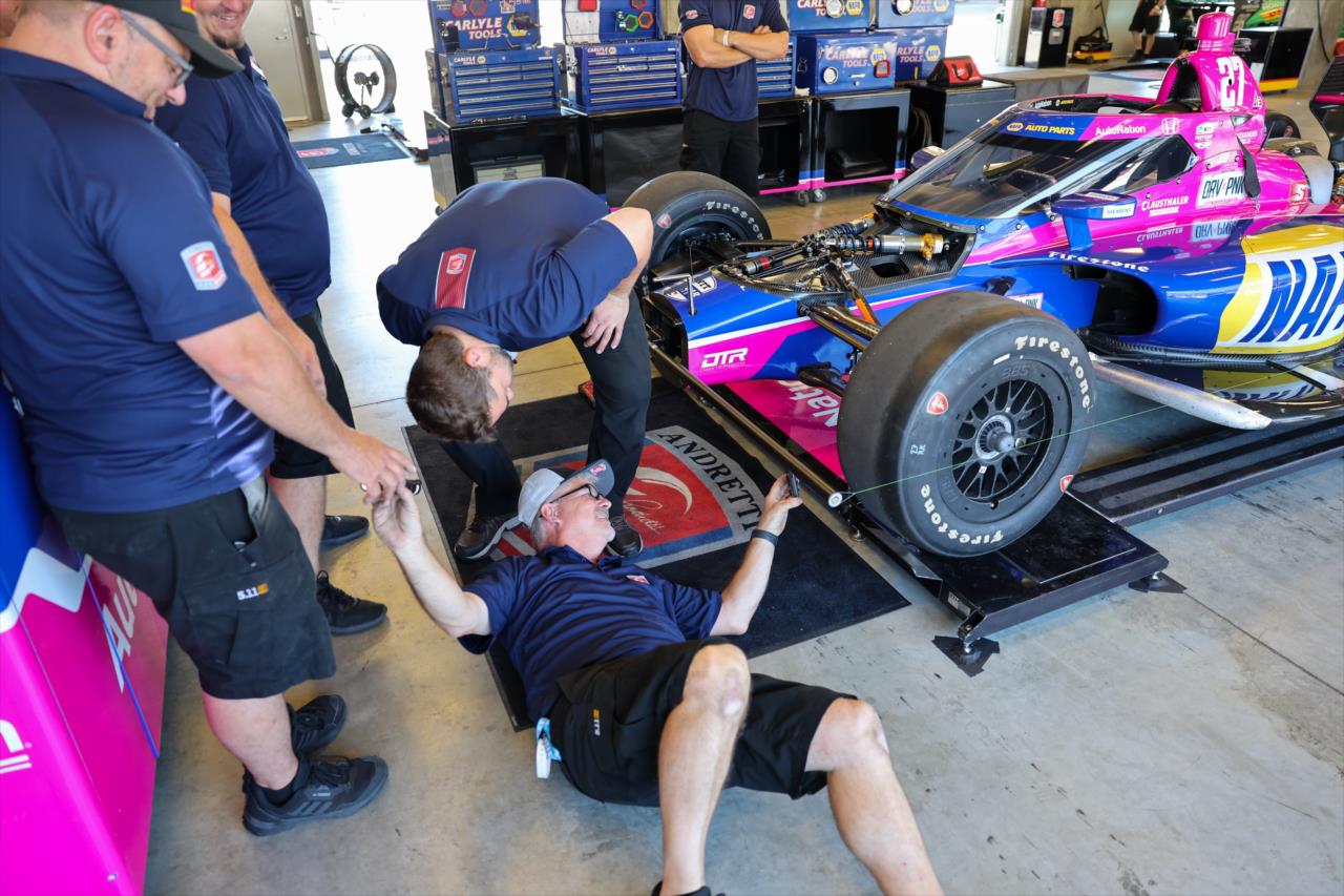 View INDYCAR Testing - IMS Road Course - Thursday, June 23, 2022 Photos