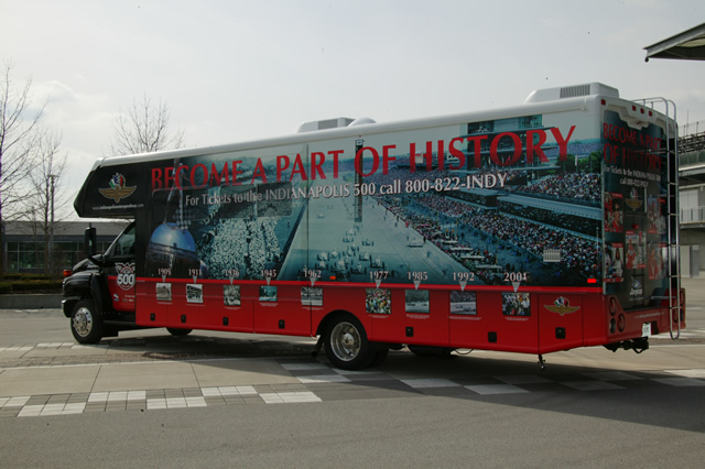 View Indy 500 Fan Tour Recreational Vehicle Photos