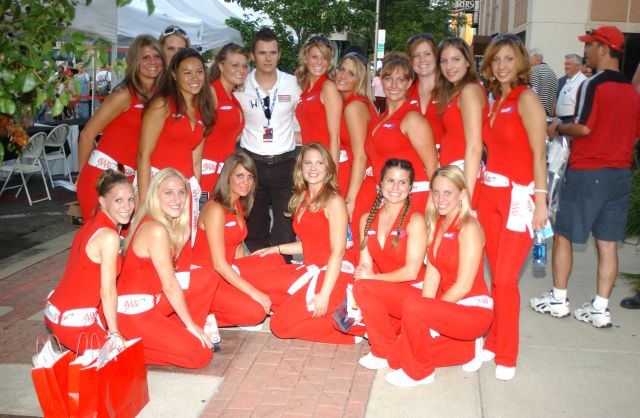 View Firestone Indy 400 - Set-Up Day/Autograph Session Photos