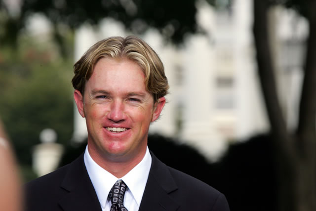 View 2004 Indy 500 Winner Rice Visits President Bush At White House Photos