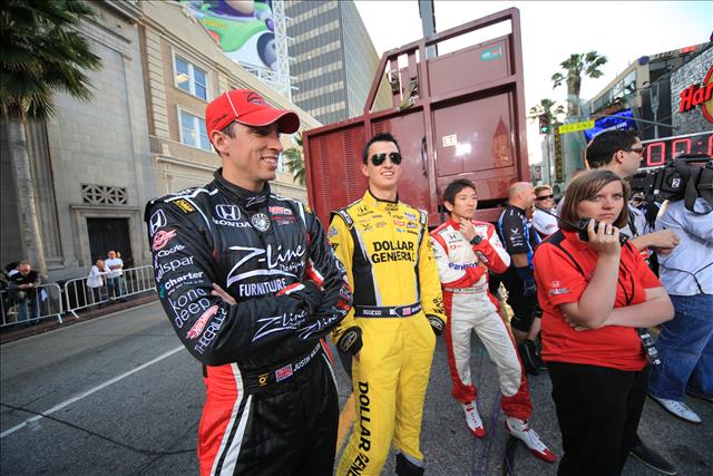 View 4/15/10 - Toyota Grand Prix of Long Beach Set Up Day / Race to the Party Hollywood Photos