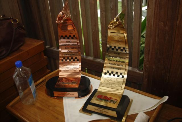 View 9/28/10 - IZOD IndyCar Series Championship Trophy Unveil Photos