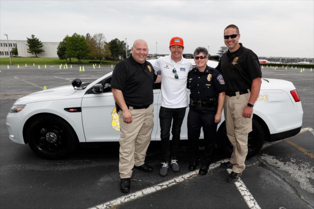 View Scott Dixon EVOC Training With IMPD - Wednesday, May 9, 2018 Photos