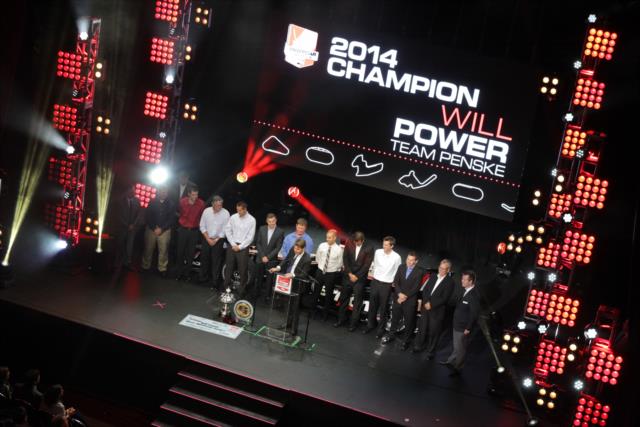 View Sunday, August 31, 2014 - 2014 INDYCAR Championship Celebration Photos