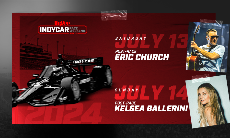 Kelsea Ballerini, Eric Church Complete Iowa Concert Lineup