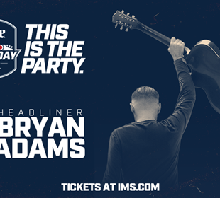 Bryan Adams To Headline Miller Lite Carb Day Concert May 26